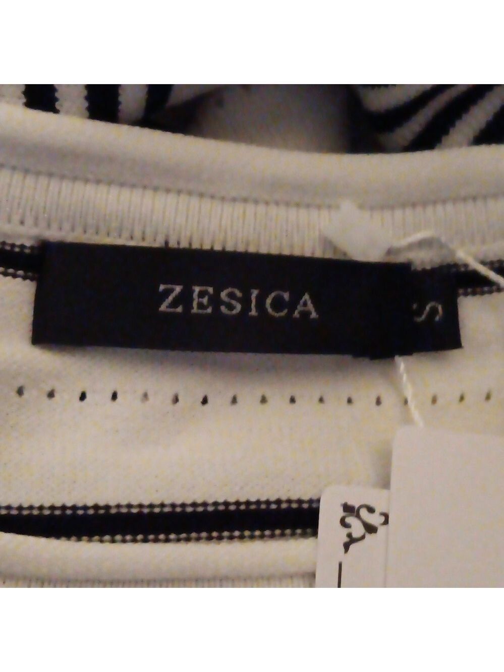 ZESICA Women's Fall Long Sleeve Striped Knit Midi Dress NWT Size S - Picture 11 of 12